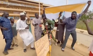 Nhiều người dân Niger cho rằng ECOWAS không hiểu tình hình dẫn đến cuộc đảo chính. (Ảnh: AP)