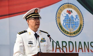 Tân Bộ trưởng Quốc phòng Trung Quốc Đổng Quân. (Ảnh: HQ TQ)