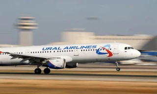 Một chiếc A321-20 của hãng hàng không Nga Ural Airlines. (Ảnh: Reuters)