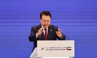 Tổng thống Hàn Quốc Yoon Suk-yeol. (Ảnh: Reuters)