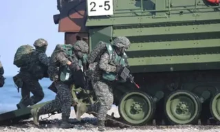 Lực lượng phòng vệ Đài Loan. (Ảnh: Bloomberg)