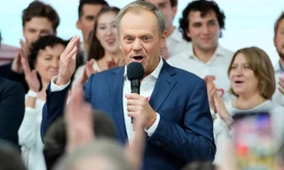 Ông Donald Tusk có thể trở thành thủ tướng tiếp theo của Ba Lan. (Ảnh: AP)