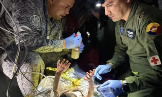 Em bé nhỏ tuổi nhất trong nhóm mới khoảng 11 tháng tuổi. (Ảnh: Getty)