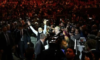 Thủ tướng Ấn Độ Narendra Modi được chào đón nồng nhiệt ở Sydney tối 23/5. (Ảnh: Reuters)