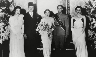 Lễ cưới của Công chúa Ai Cập Fawzia với Thái tử Iran Mohammad Reza Pahlavi năm 1939. (Ảnh tư liệu)