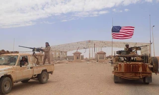 Căn cứ quân sự Al-Tanf của Mỹ ở Syria. (Ảnh: AP)