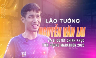 Lão tướng Nguyễn Văn Lai chia sẻ bí quyết chinh phục Tiền Phong Marathon 2025 