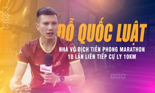 Đỗ Quốc Luật: 'Thật tự hào khi đến với Tiền Phong Marathon 2025 và chạy trên mảnh đất thiêng Quảng Trị'