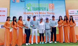 Ban tổ chức giải golfmaster 2020 từ thiện “Hướng về miền Trung”.