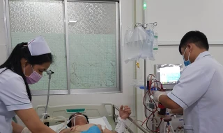 Bệnh nhân đang được điều trị tại Bệnh viện quận 2.