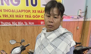 Tho bị bắt sau khi thực hiện hàng loạt vụ đánh thuốc mê cướp tài sản tài xế xe ôm.