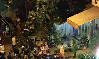 Hiện trường vụ việc.