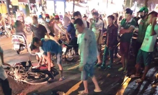 Hiện trường vụ việc. 