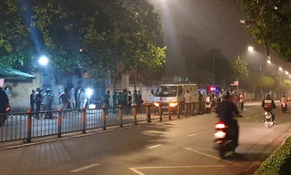 Hiện trường vụ việc.