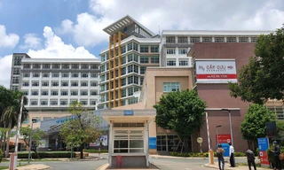 Bệnh viện Quốc tế City nơi bệnh nhân 450 đón Grabbike về quận 8.