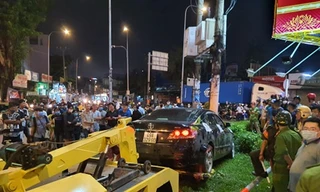 Hiện trường vụ việc.