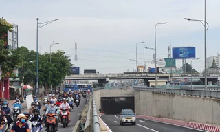 Cận cảnh hầm chui nút giao thông 3 tầng giải cứu kẹt xe cửa ngõ Sài Gòn