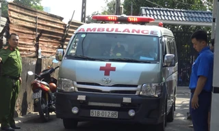 Thi thể các nạn nhân được đưa về nhà xác.