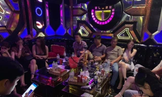 Nhiều người bị phát hiện đang sử dụng ma tuý trái phép.