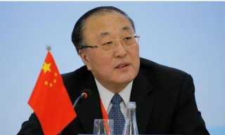 Trợ lý Bộ trưởng Ngoại giao Trung Quốc Trương Quân. Ảnh: Getty Images