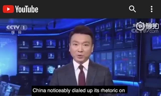 Bản tin kêu gọi cuộc chiến tranh nhân dân trên CCTV