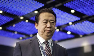 Cựu Chủ tịch Interpol toàn cầu Mạnh Hoành Vĩ trong một sự kiện tại Singapore.