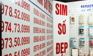 Sim số đẹp tới đây sẽ được tổ chức đấu giá