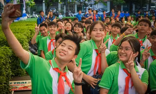 Khai mạc Liên hoan thiếu nhi Việt Nam - Lào - Campuchia năm 2022