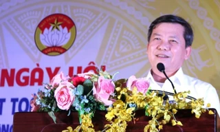 Viện trưởng VKSND tối cao Lê Minh Trí dự ngày hội Đại đoàn kết toàn dân tộc 