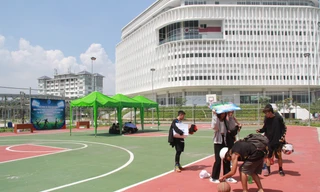 Nhìn gần Nhà Văn hóa Sinh viên TPHCM mới trên 400 tỷ đồng