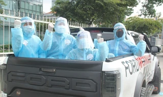 Đội xe khử khuẩn di động phản ứng nhanh tại TPHCM 