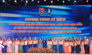 TPHCM tuyên dương 188 'Sinh viên 5 tốt' cấp thành phố