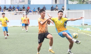 Sôi nổi giải bóng đá chào mừng 71 năm báo Tiền Phong ra số đầu tiên