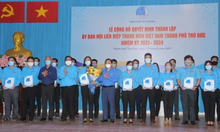 Chị Phan Ngọc Đoan Trang làm Chủ tịch Hội LHTN Thành phố Thủ Đức 