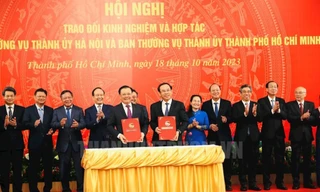 Hai thành phố lớn nhất nước hợp tác toàn diện nhằm thúc đẩy kinh tế - xã hội