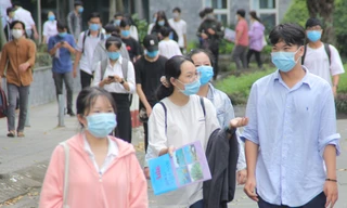 Thí sinh tham gia kỳ thi đánh giá năng lực của ĐHQG TPHCM