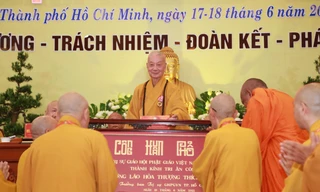 Đức Quyền Pháp chủ Giáo hội Phật giáo Việt Nam nhận Huân chương Độc lập hạng Nhất