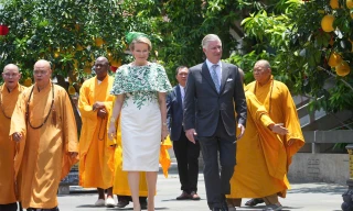 Nhà vua Vương quốc Bỉ và Hoàng hậu thăm chùa Vĩnh Nghiêm, Bảo tàng Chứng tích chiến tranh