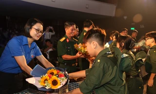 Lễ trưởng thành của các 'chiến sĩ nhí' sau những ngày vào quân ngũ