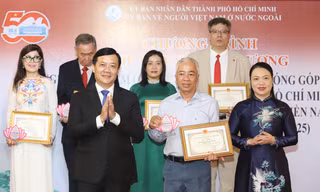 Vinh danh 50 kiều bào đóng góp tiêu biểu cho TPHCM