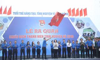 T.Ư Đoàn khởi động chiến dịch Thanh niên tình nguyện hè năm 2018 