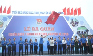 T.Ư Đoàn khởi động chiến dịch Thanh niên tình nguyện hè năm 2018 