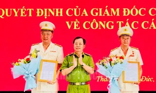 Trưởng phòng CSGT Công an TPHCM làm Trưởng Công an Thủ Đức