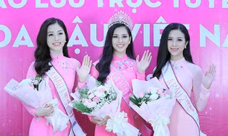 Top 3 Hoa hậu Việt Nam 2018 sẵn sàng tham gia đấu trường quốc tế