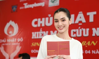 Người đẹp Cẩm Đan lần đầu sẻ chia giọt máu hồng tình nguyện