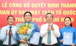 Công bố danh sách Thường trực Thành Đoàn TPHCM