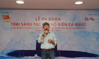 Nghệ sỹ TPHCM lên đường tìm tư liệu sáng tác về chiến sỹ tàu ngầm