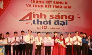 Tìm ra các đội thi chiến thắng trong hội thi 'Ánh sáng thời đại' năm 2022