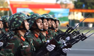 Bộ Tư lệnh TPHCM ra quân huấn luyện năm 2024
