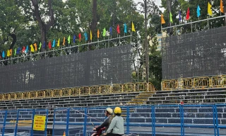 Thêm hơn 1.000 chỗ phục vụ người dân xem diễu binh, diễu hành ở TPHCM